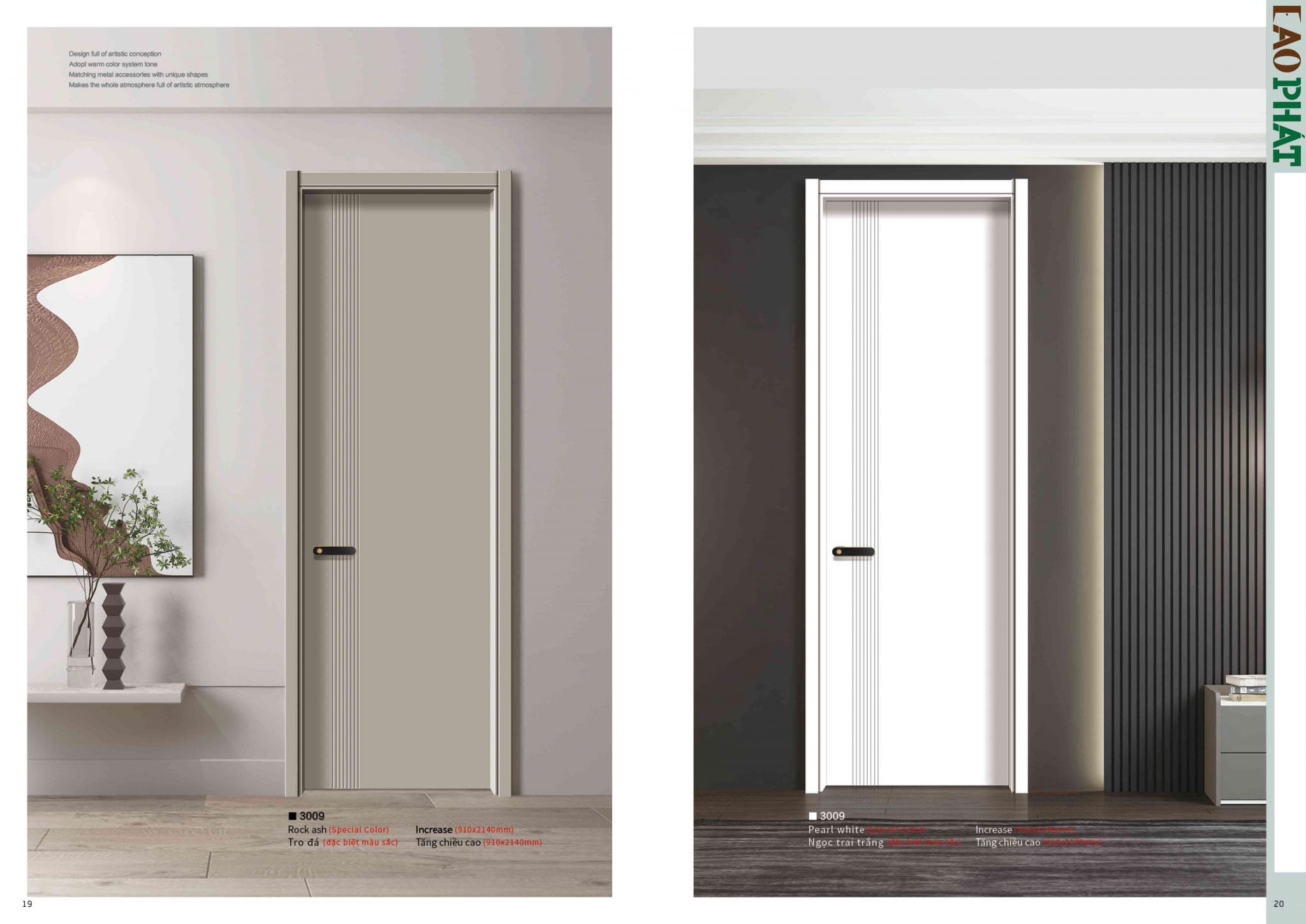 Mẫu Cửa Phòng - BÁO GIÁ - T4/2025 - caophatdoor.com