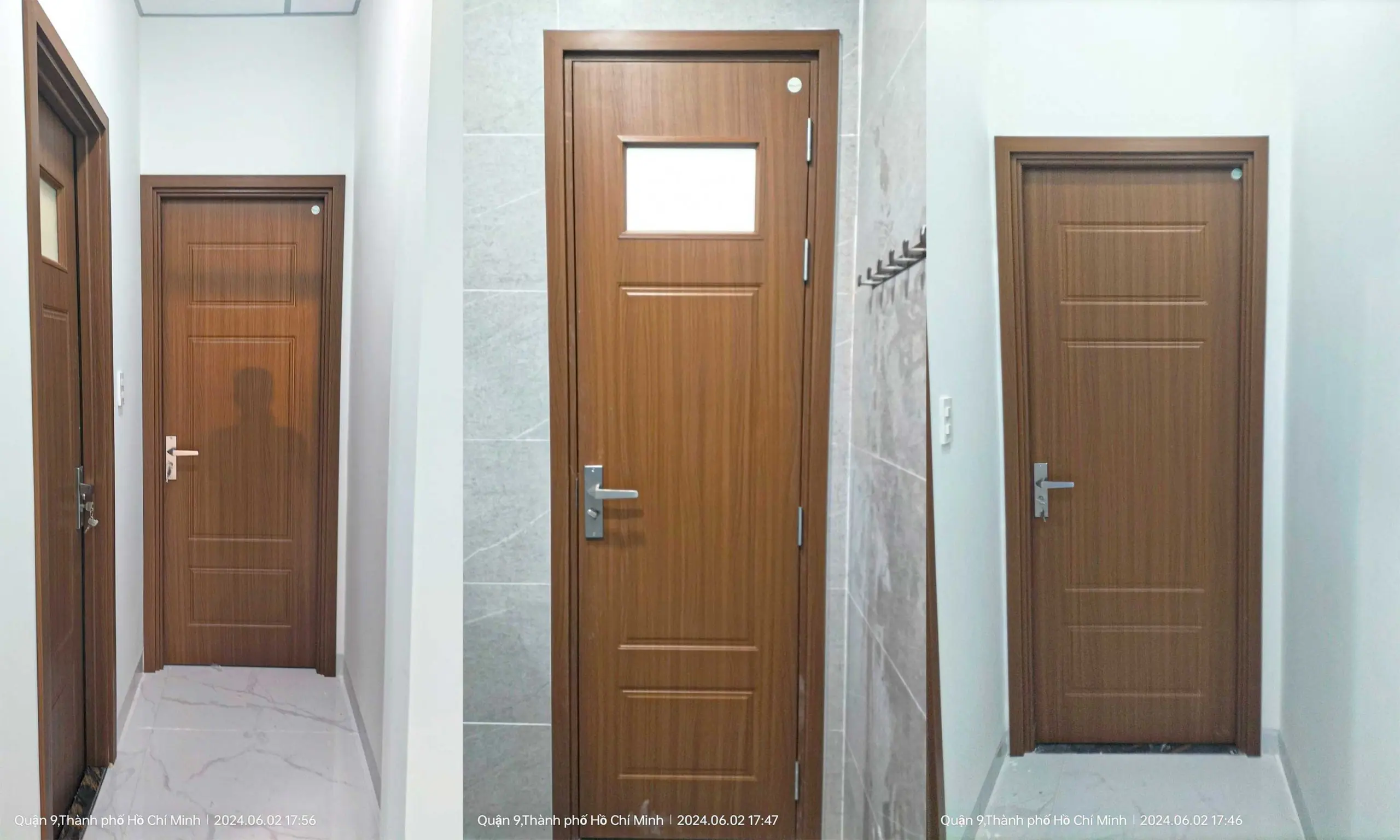 Mẫu Cửa Nhựa Giả Gỗ