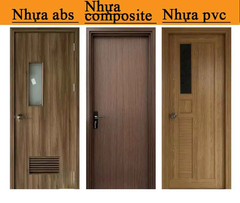 So sánh cửa nhựa abs hàn quốc và cửa nhựa composite