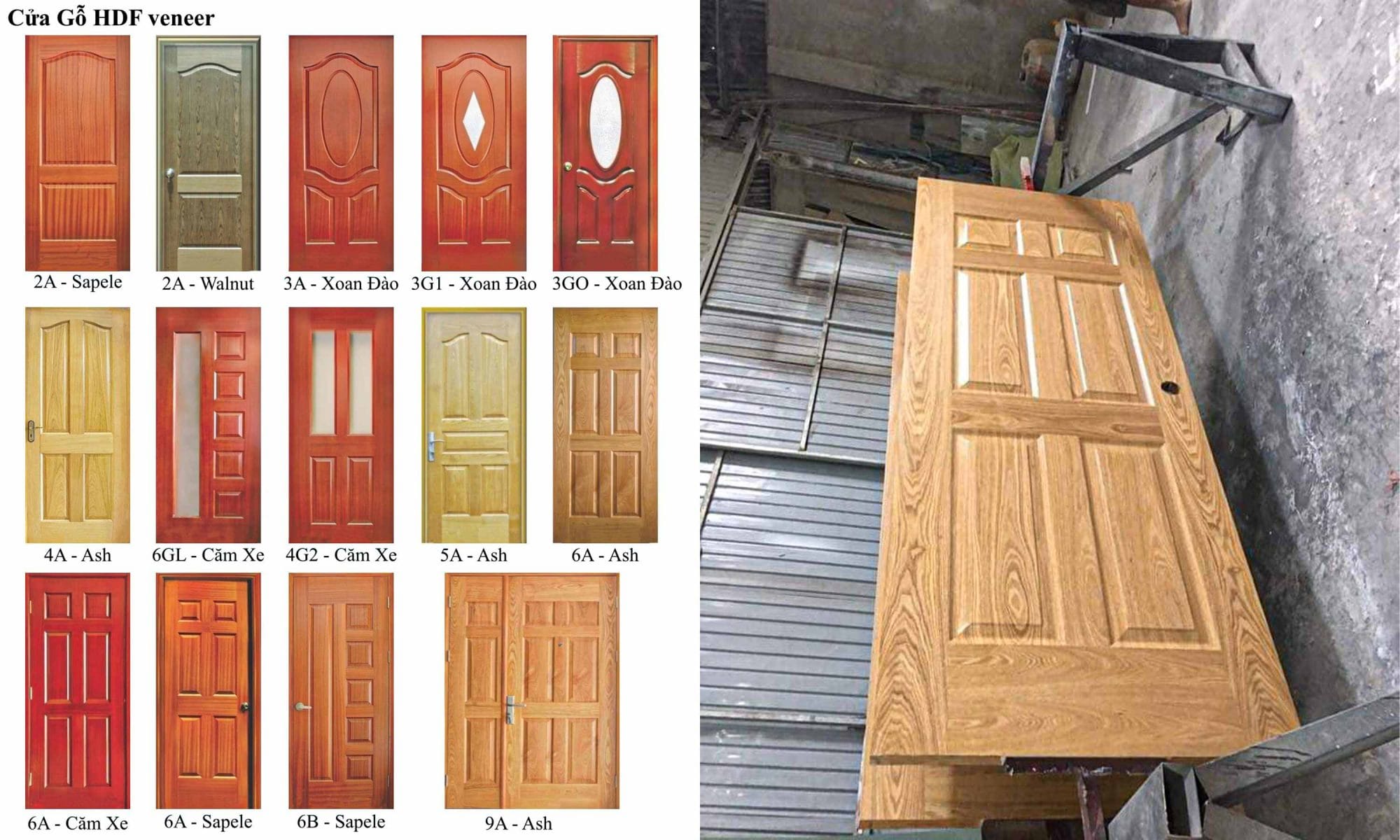 CỬA VÁN ÉP - BÁO GIÁ - T4/2025 - caophatdoor.com