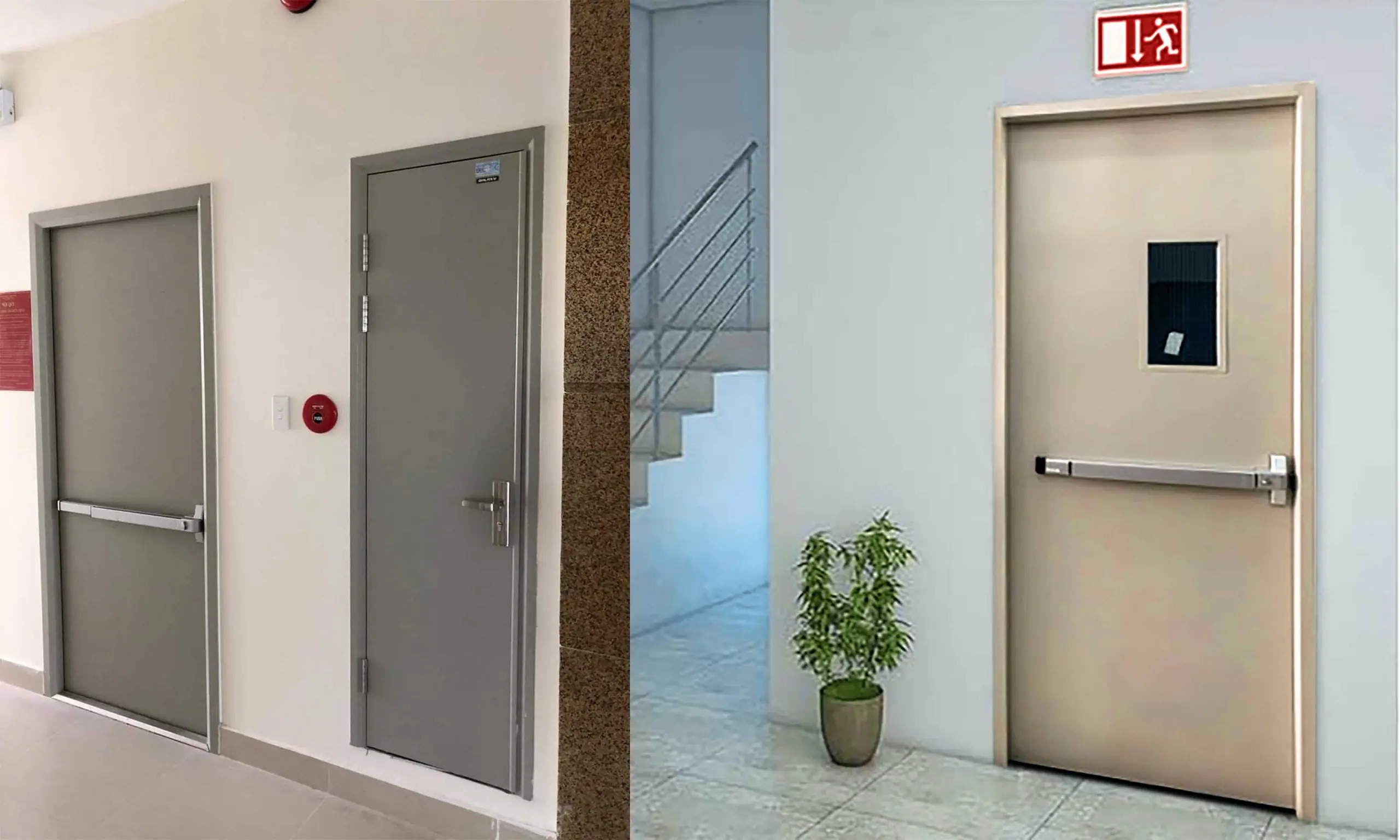 Cửa Chống Cháy Làm Bằng Thép - BÁO GIÁ - T4/2025 - caophatdoor.com