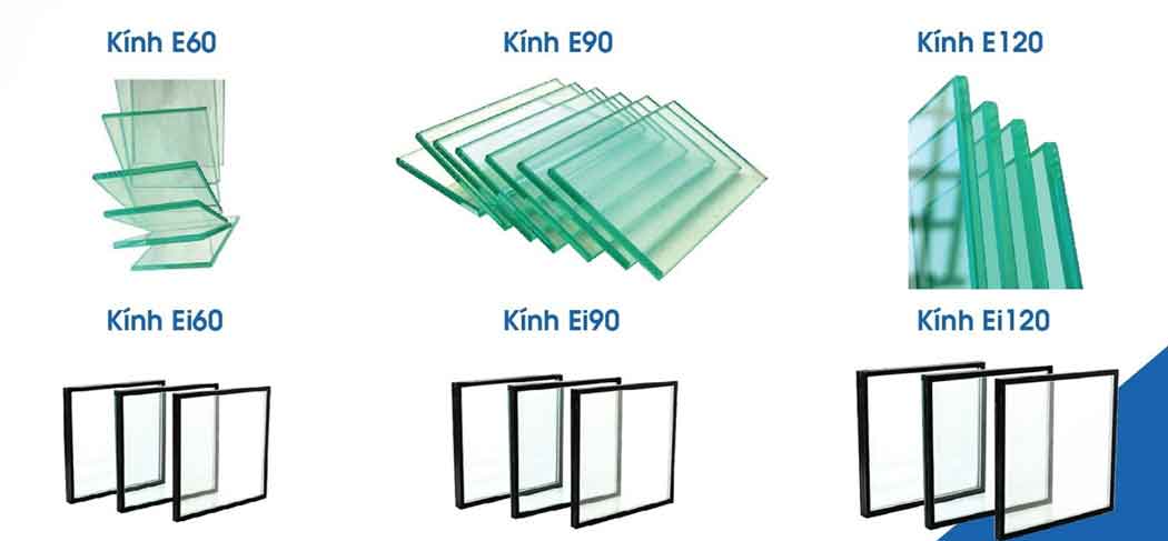 Phân loại kính chống cháy