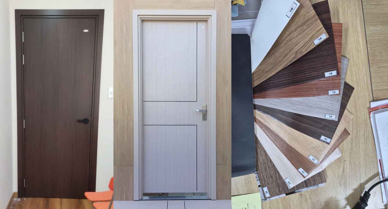 Cửa nhựa giả gỗ PVC