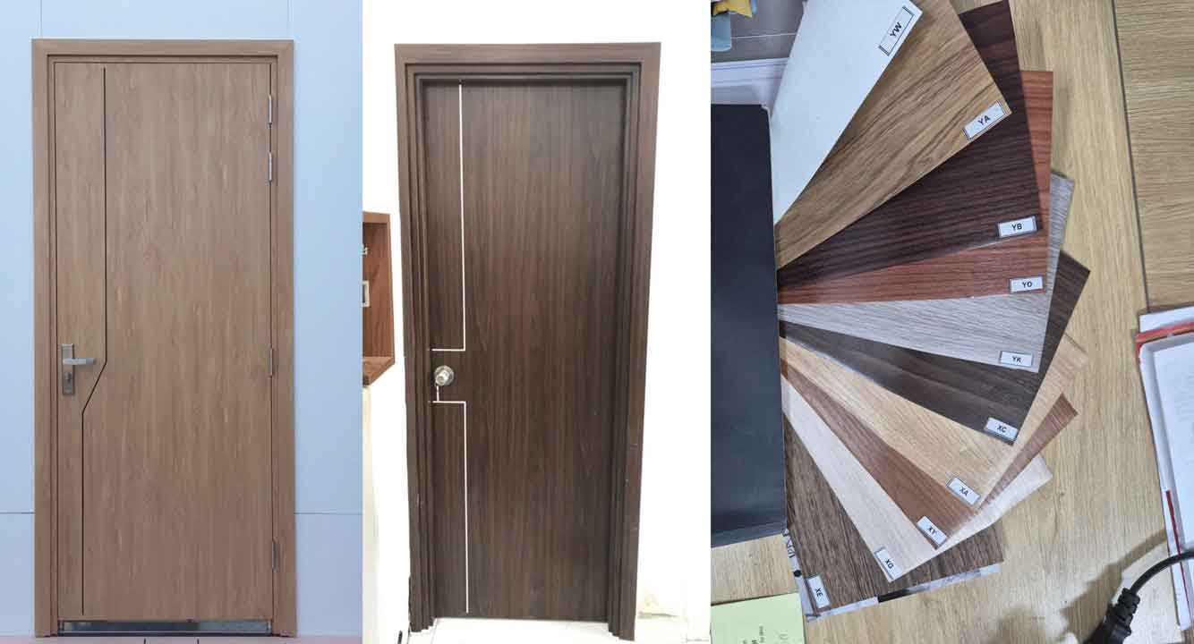Cửa nhựa giả gỗ PVC
