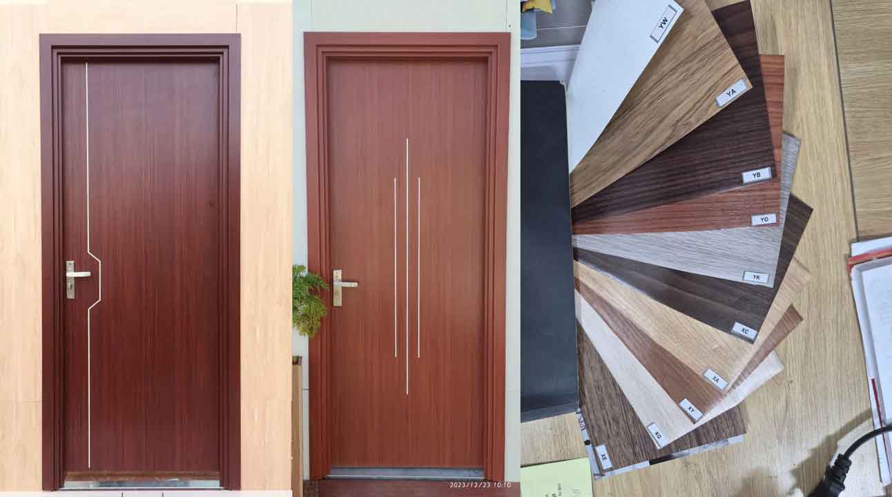 Cửa nhựa giả gỗ PVC