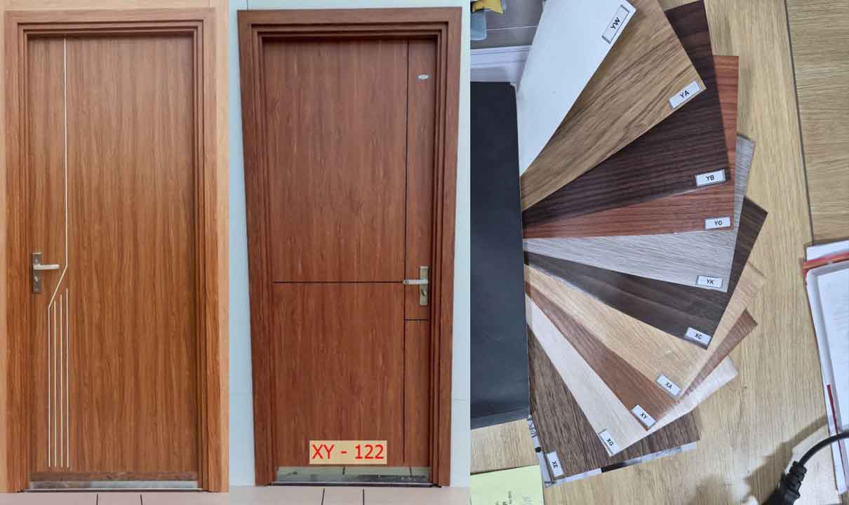 Cửa nhựa giả gỗ PVC