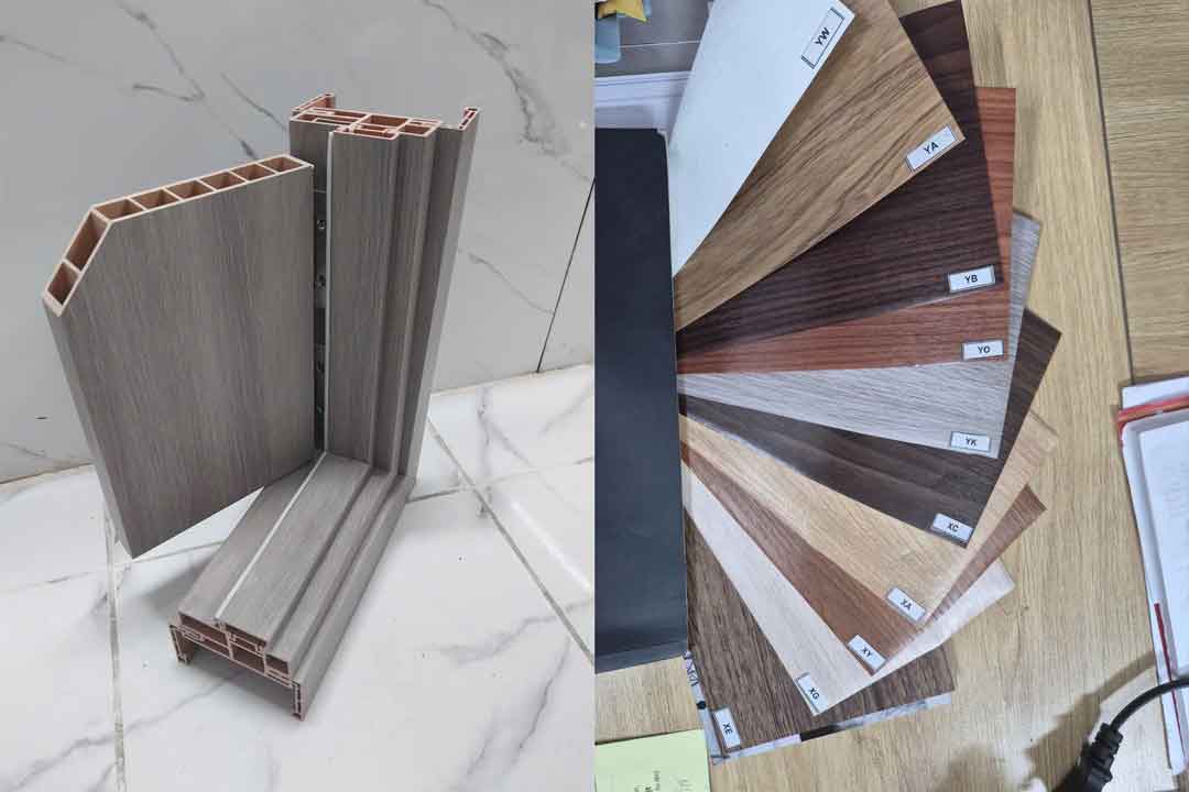 Cấu tạo cửa nhựa giả gỗ PVC
