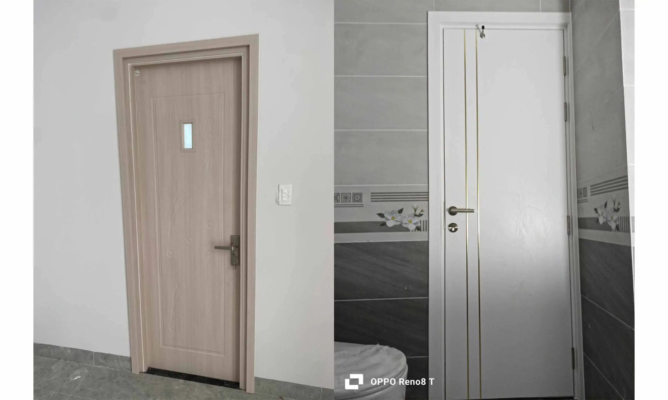 Mẫu Cửa Nhựa Giả Gỗ