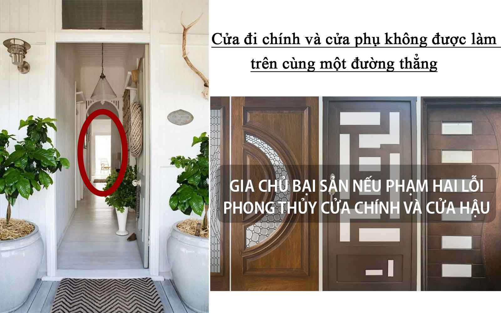 Cửa Chính Và Cửa Phụ