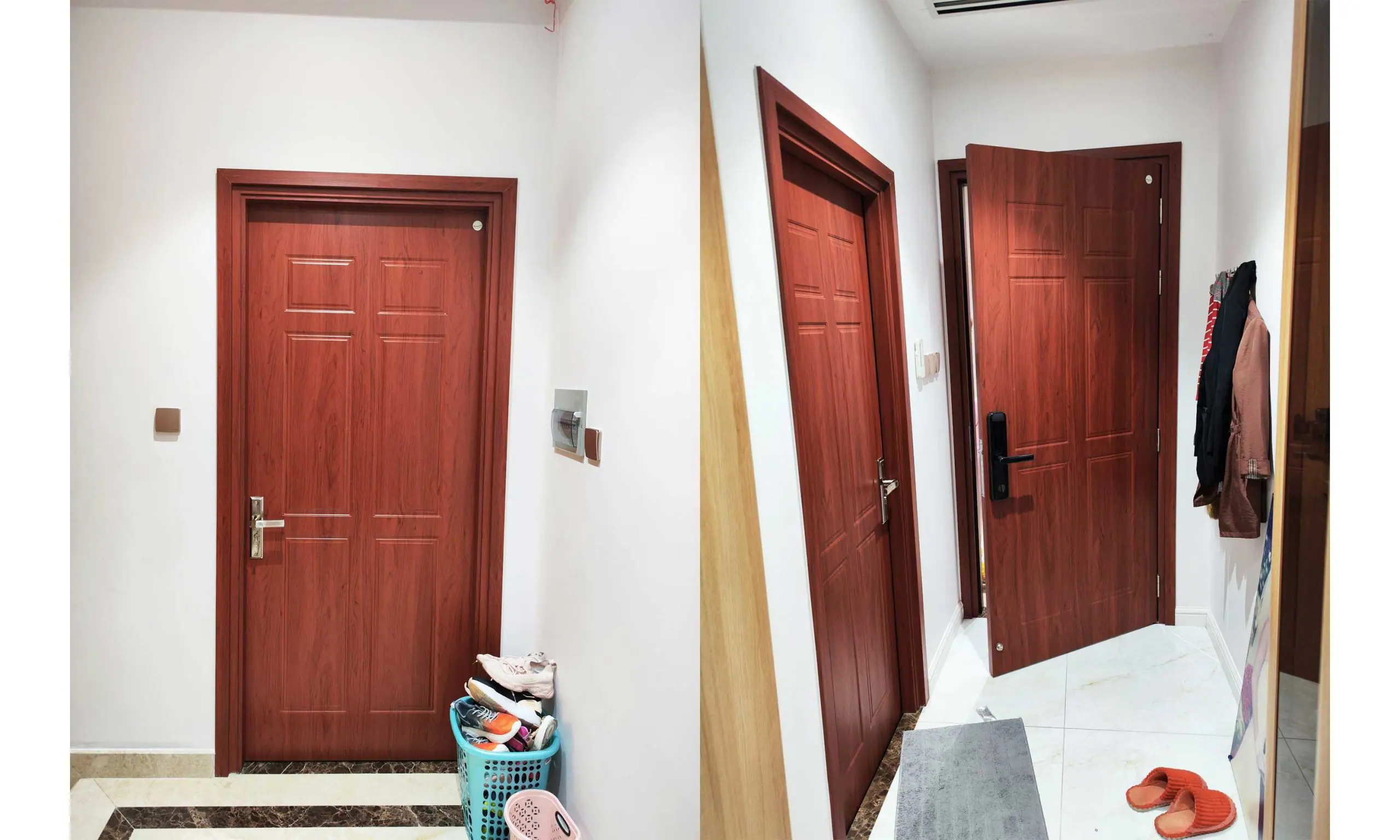 Mẫu Cửa Nhựa Giả Gỗ