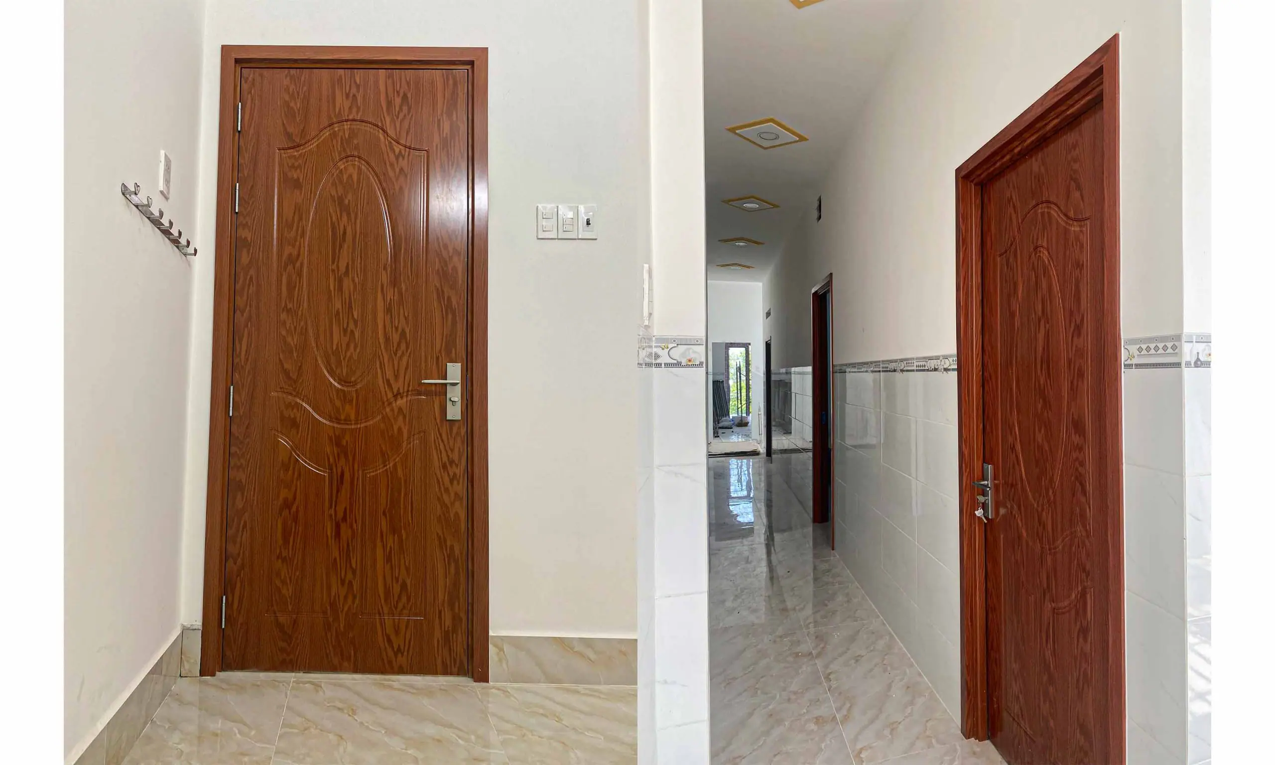 Mẫu Cửa Nhựa Giả Gỗ