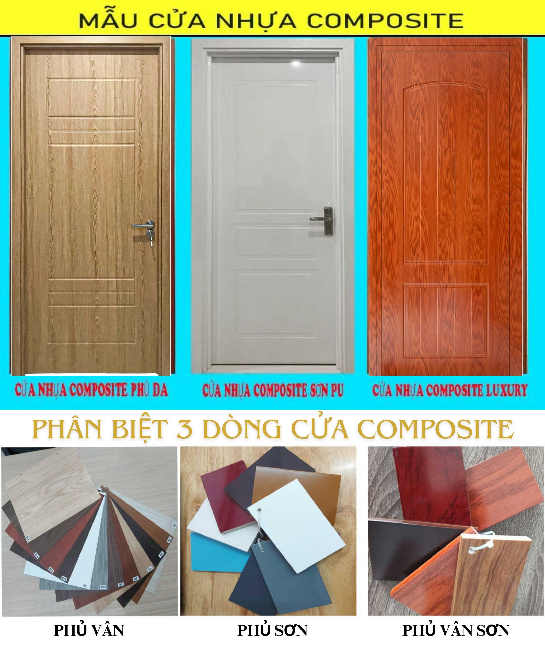 Cửa Nhựa Gỗ Composite