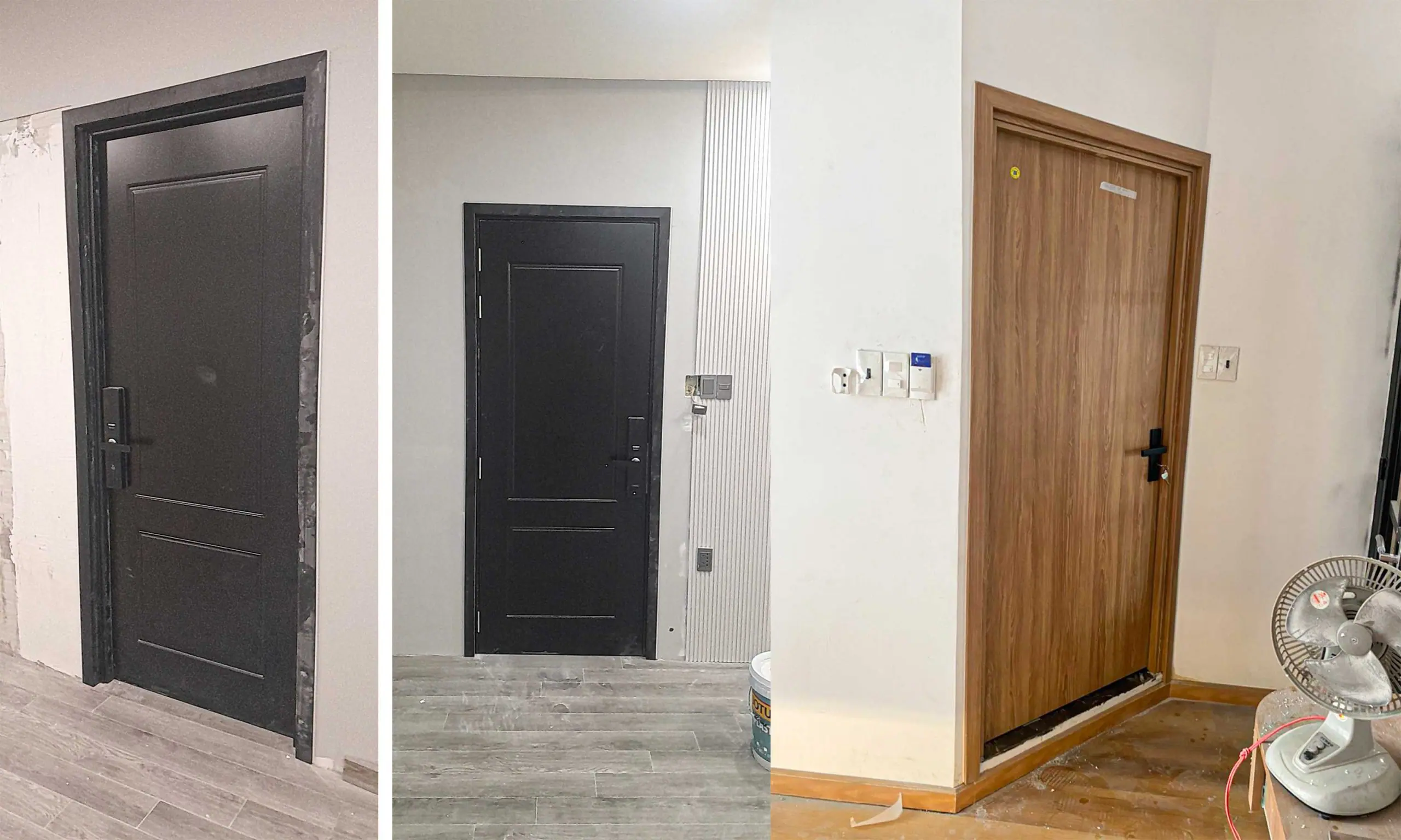 Mẫu Cửa Nhựa Giả Gỗ