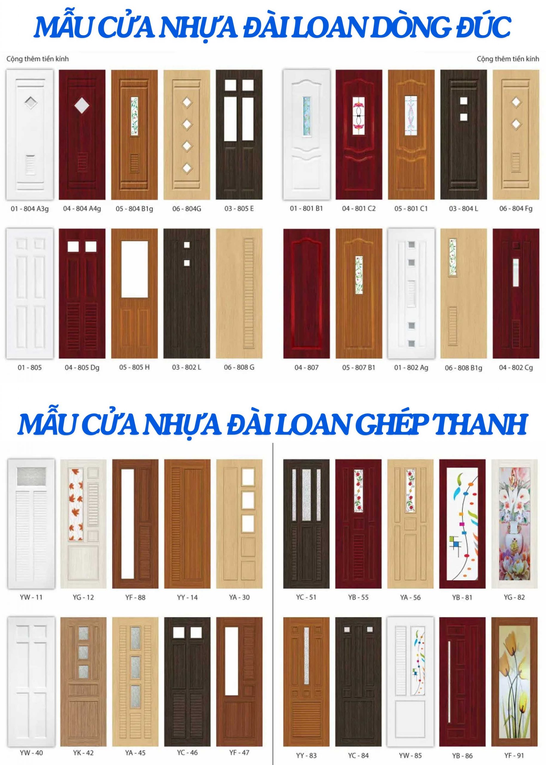 Báo Giá Cửa Nhựa PVC