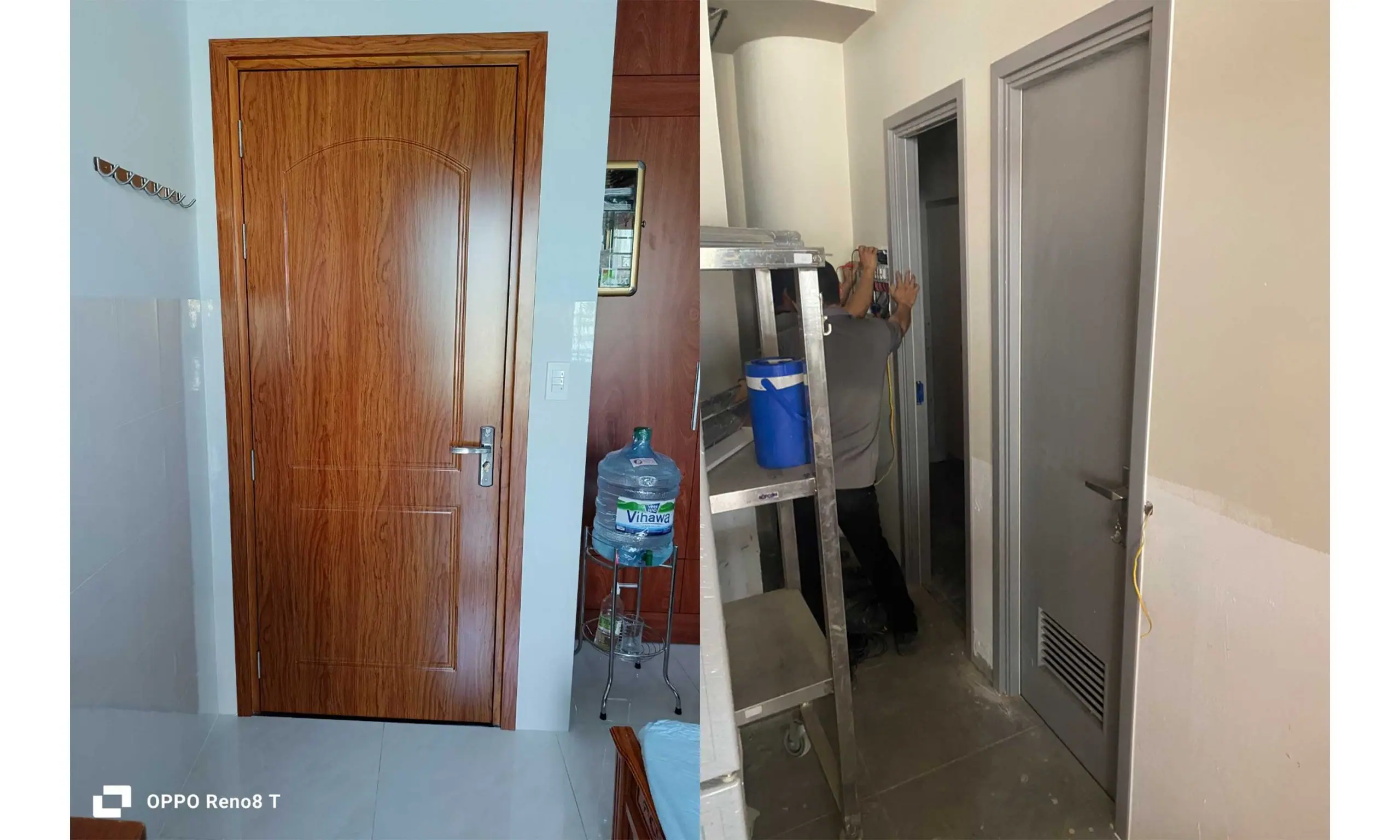 Mẫu Cửa Nhựa Giả Gỗ